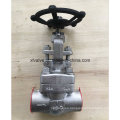 API602 Hilo de acero inoxidable forjado F304L F316L Hilo NPT Globe Valve